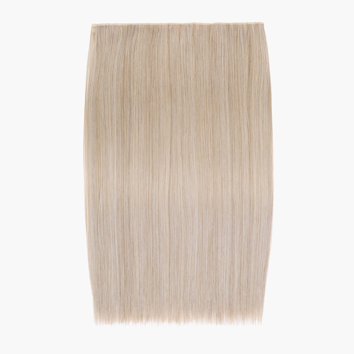 Stranded 20" One Piece Straight Clip-in Hair Extension in Ash Moon (#112)