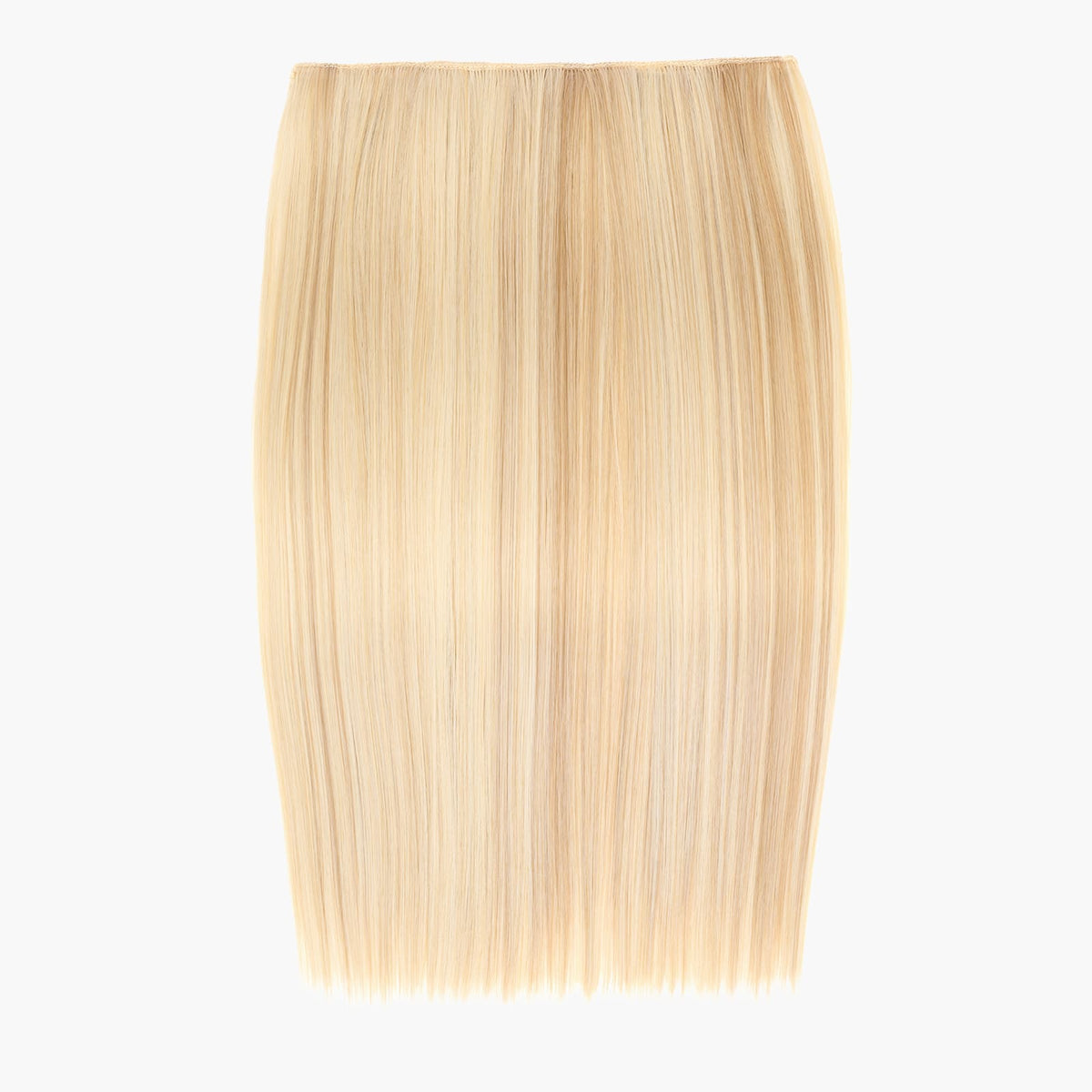 Stranded 20" One Piece Straight Clip-in Hair Extension in Sweetheart (#16/613)