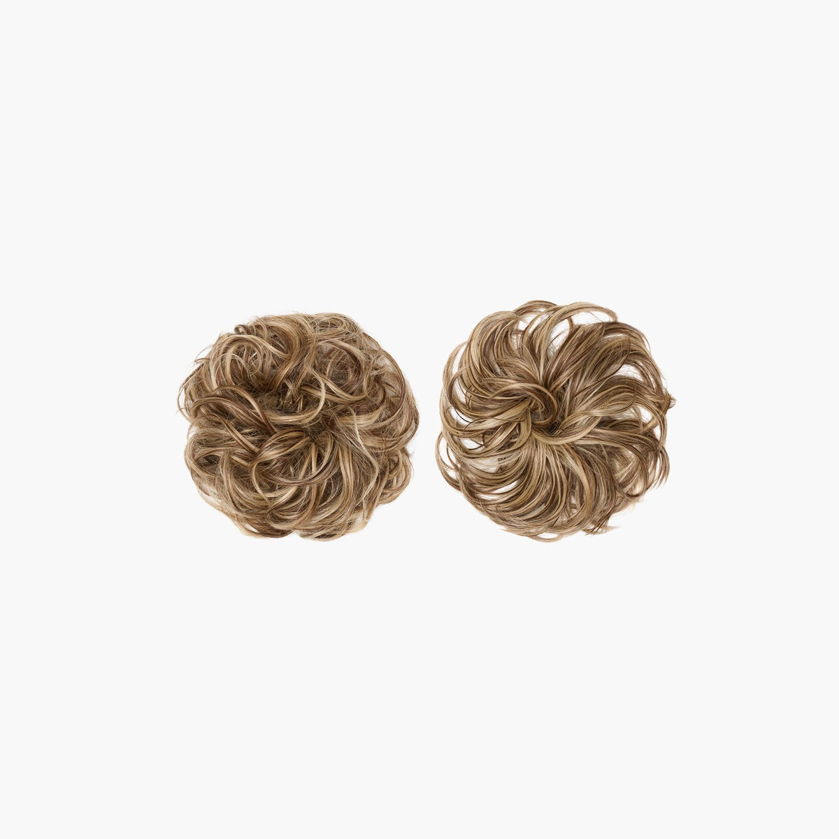 Stranded Bun Duo - Curly & Flicky Styles in Safari Sunset (#6/16/613)
