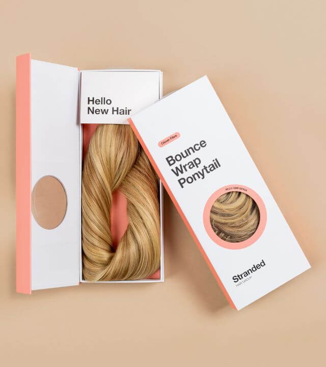 Stranded Instant Bouncy Blow Dry Clip-In Set (Shade #810 Baby Bronde.jpg__PID:d804ee65-532d-4963-87c6-14ae8a221e6f
