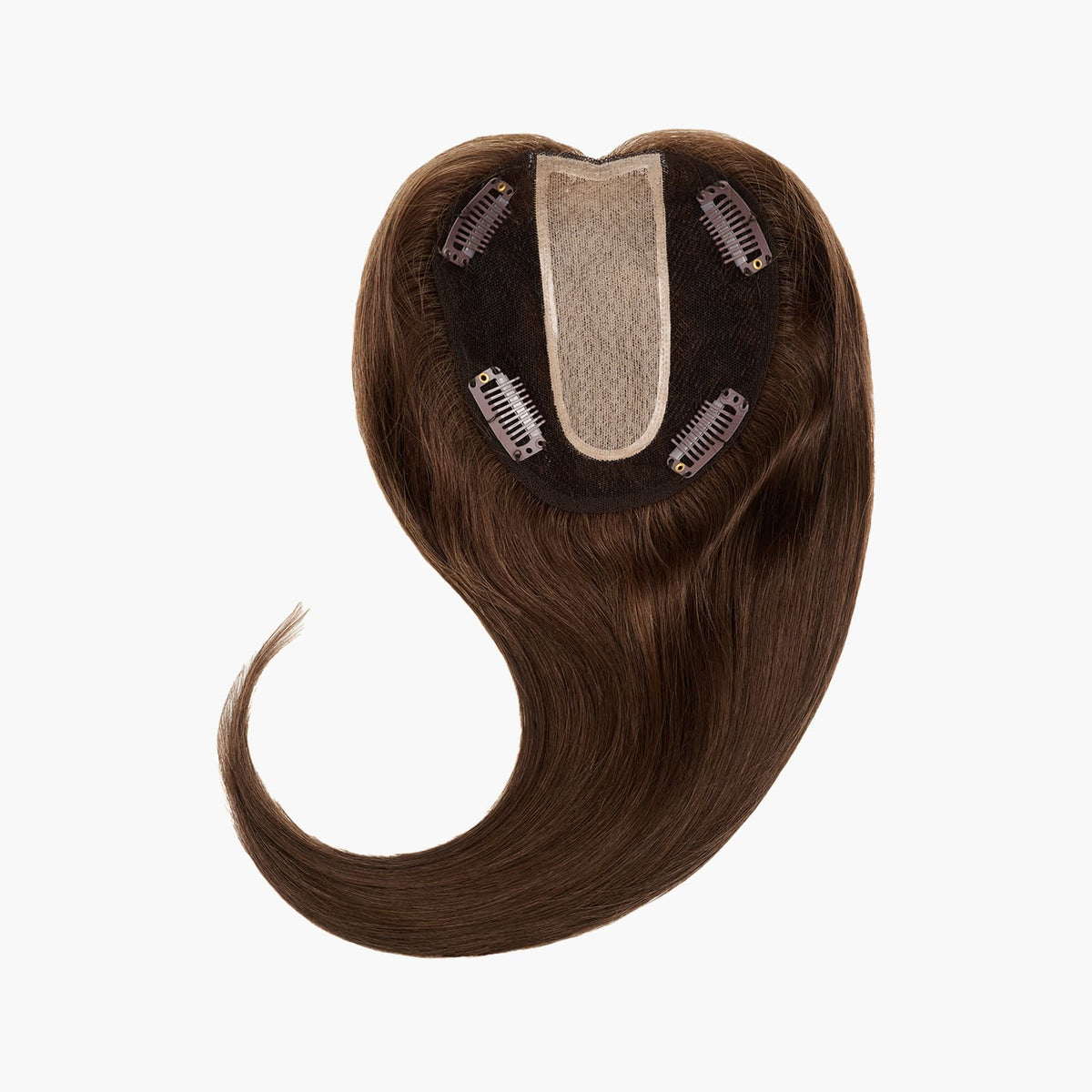 Stranded Chocolate Brown Dermablend Hair Topper
