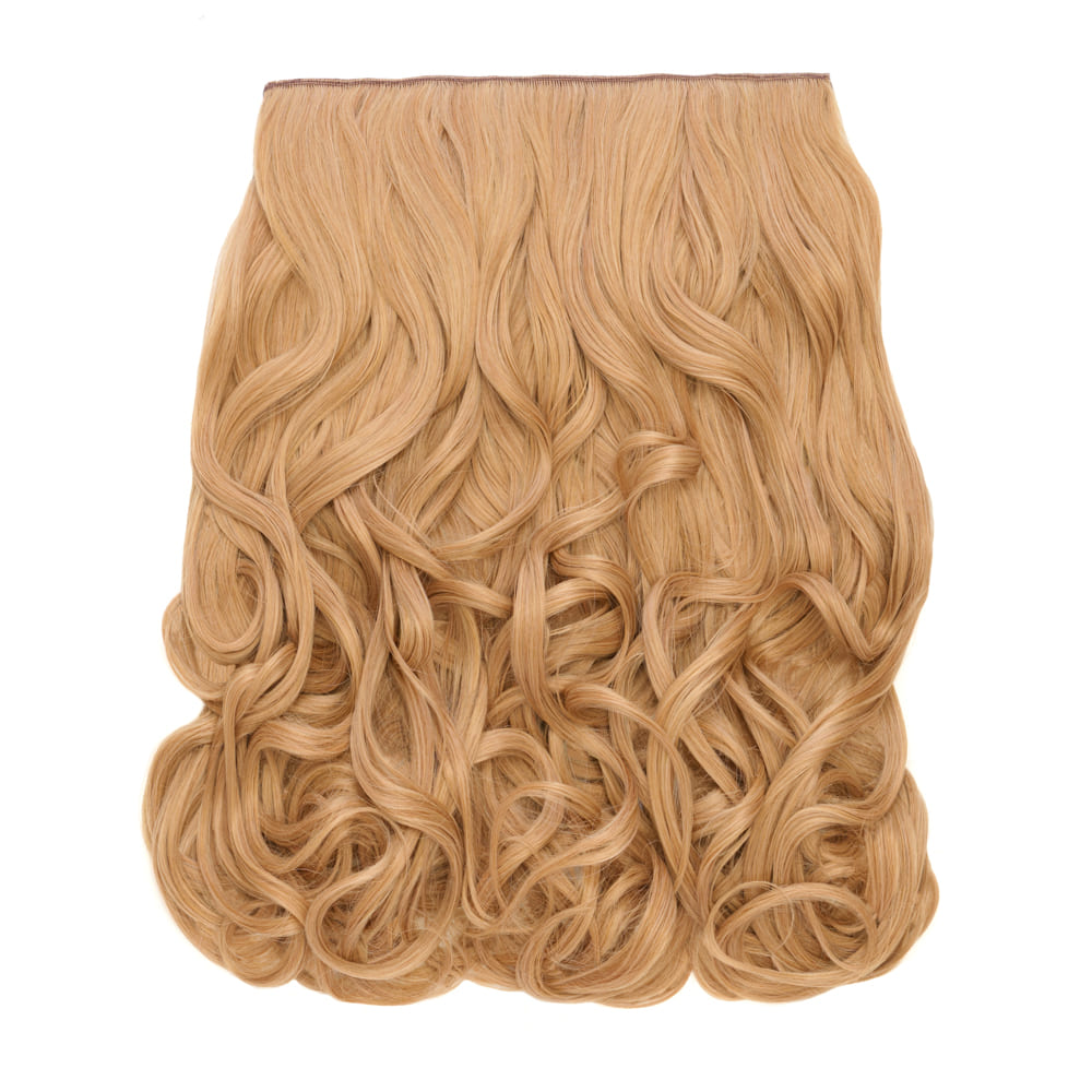 Stranded 20 Inch One Piece Curly Clip-in Hair Extension - Colour Ginger