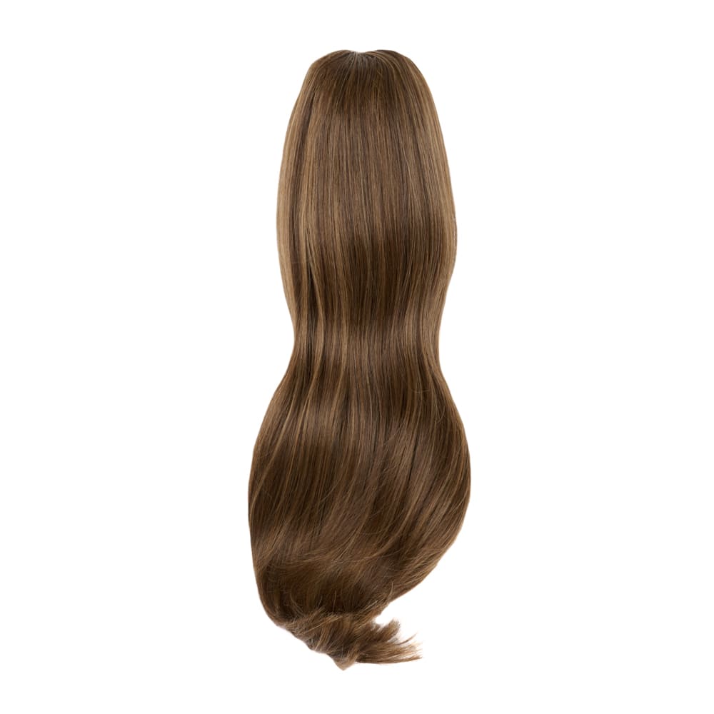 20 Inch Popular Length Clip-in Ponytail Extension in colour Mixed Brown