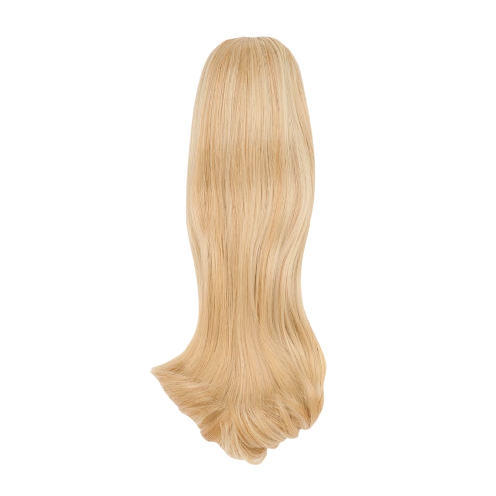 20 Inch Popular Length Clip-in Ponytail Extension in colour Strawberry Blonde