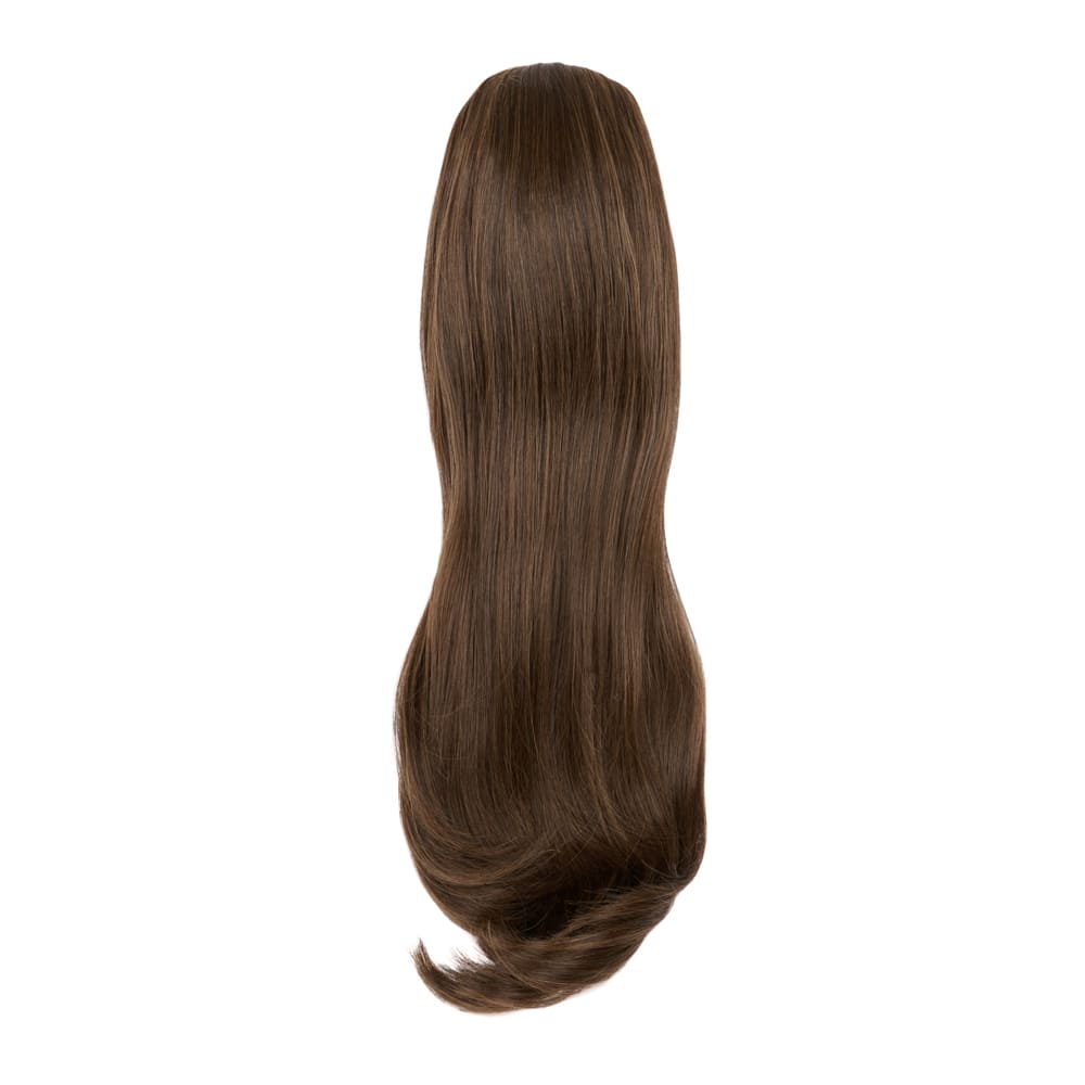 20 Inch Popular Length Clip-in Ponytail Extension in colour Light Brown