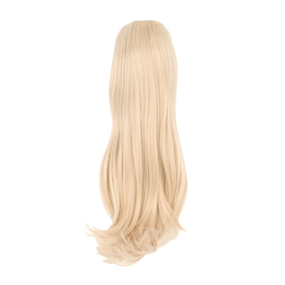 20 Inch Popular Length Clip-in Ponytail Extension in colour Swedish Blonde