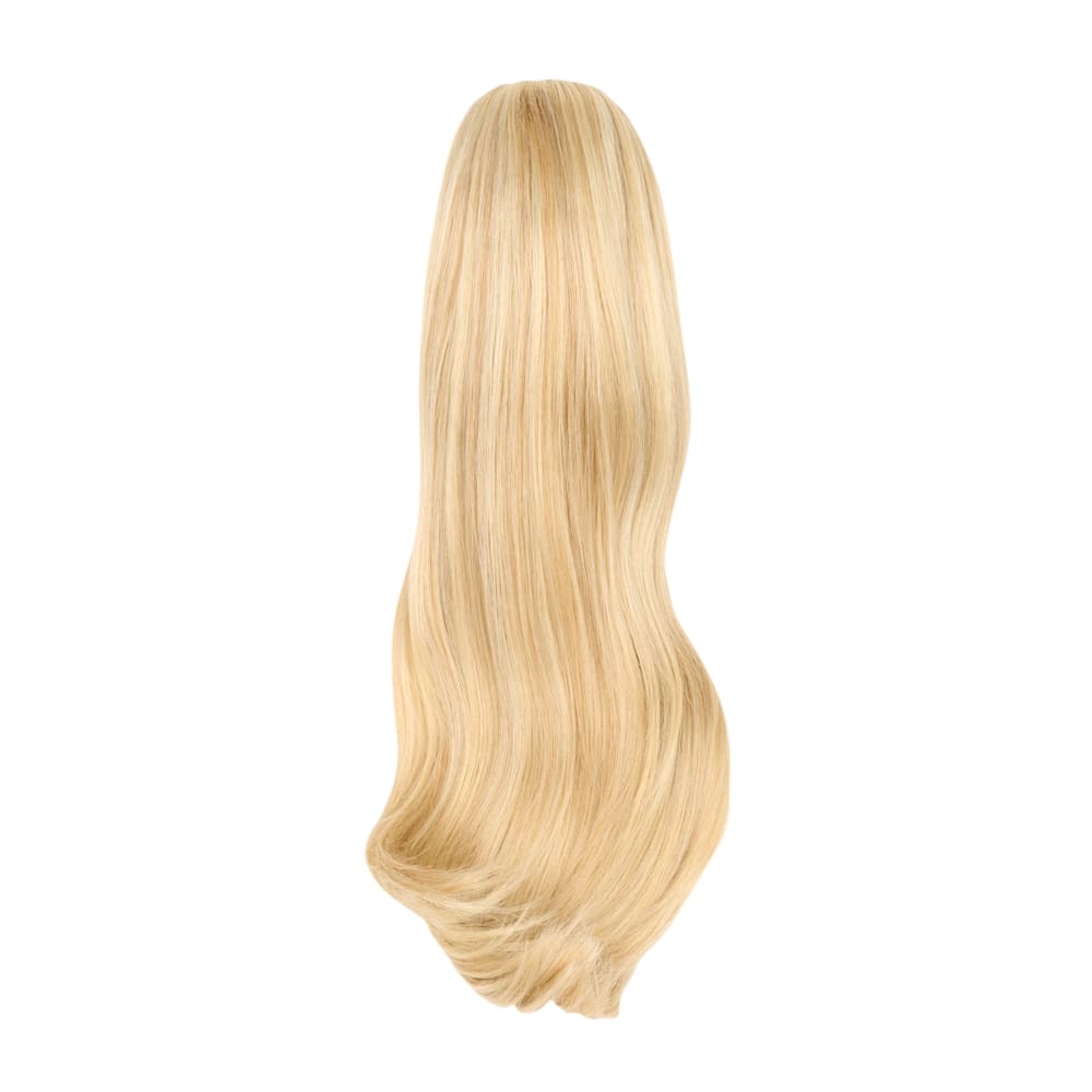 20 Inch Popular Length Clip-in Ponytail Extension in colour UK Blonde