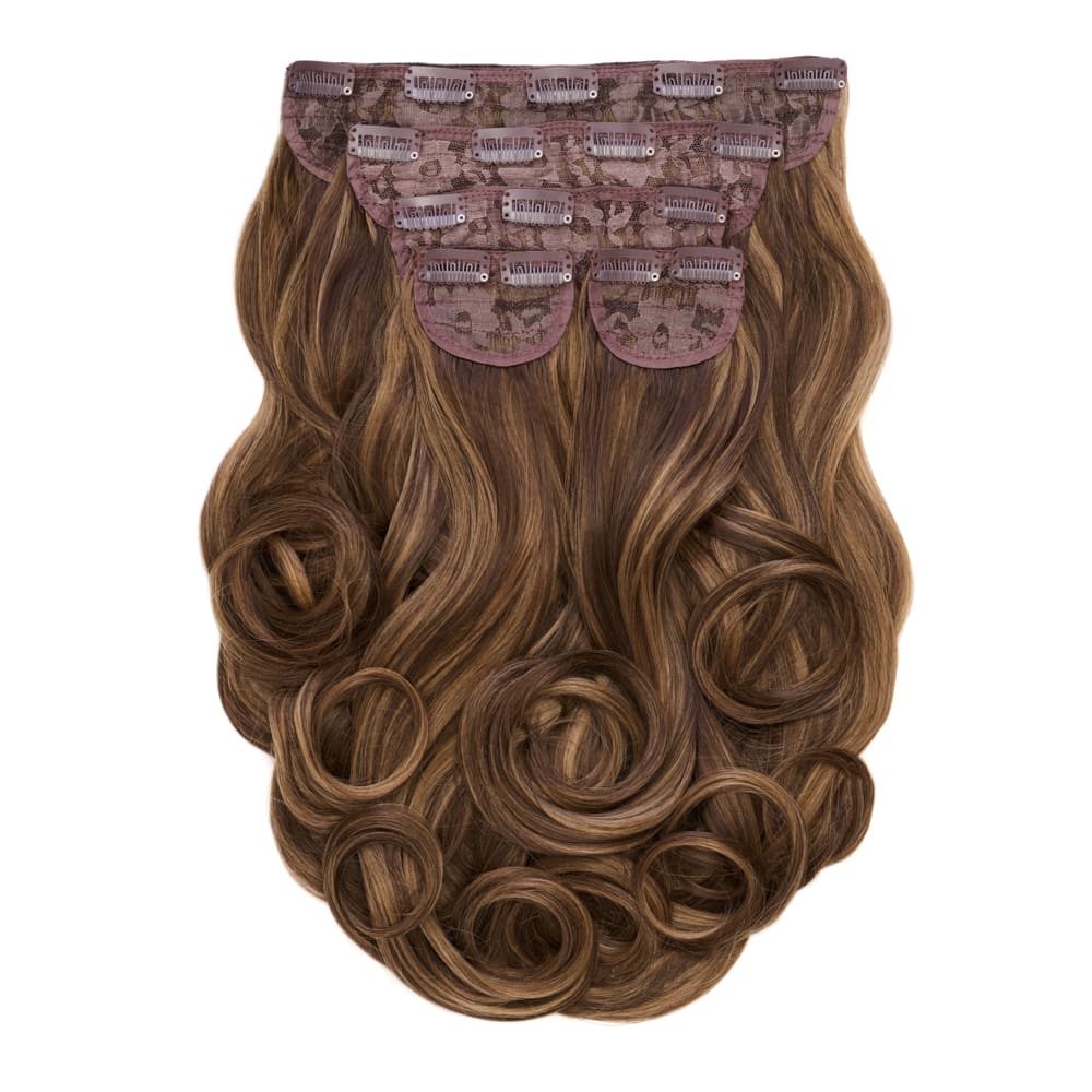 22 Inch Instant Bouncy Blow Clip-in Extensions. Mega Thick 250 grams - Colour Mixed Blonde