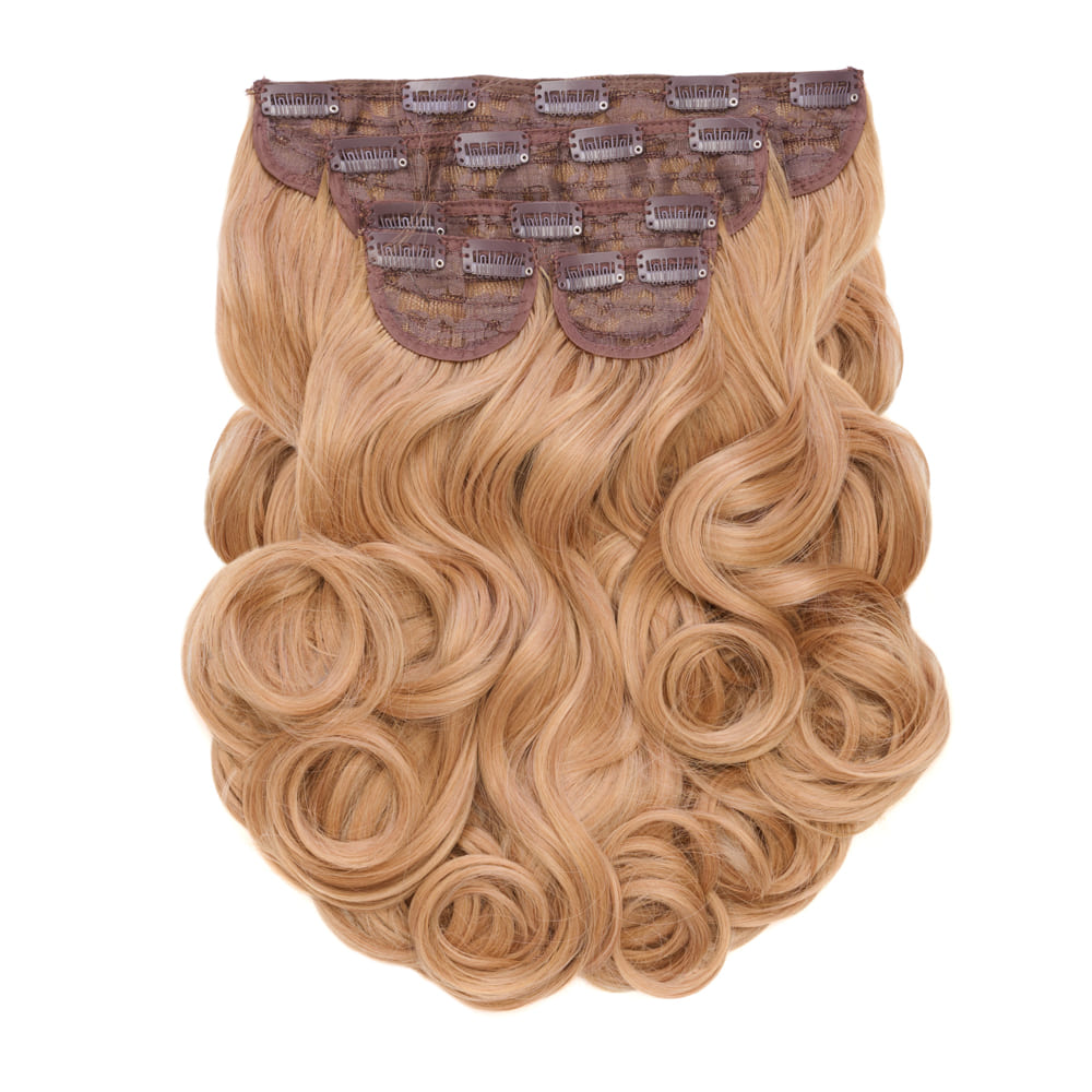 22 Inch Instant Bouncy Blow Clip-in Extensions. Mega Thick 250 grams - Colour Ginger
