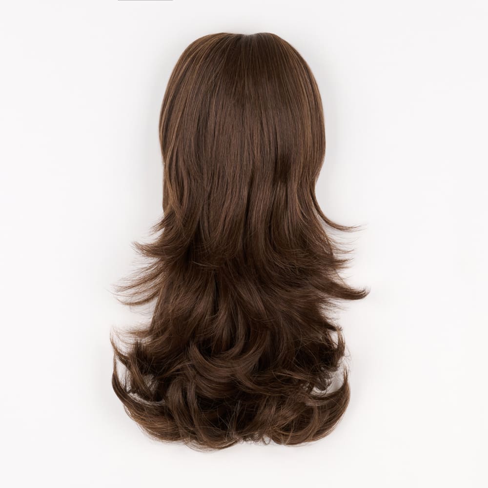 16 Inch Flicky Layered Style Claw Clip-in Ponytail in a Light Brown Colour