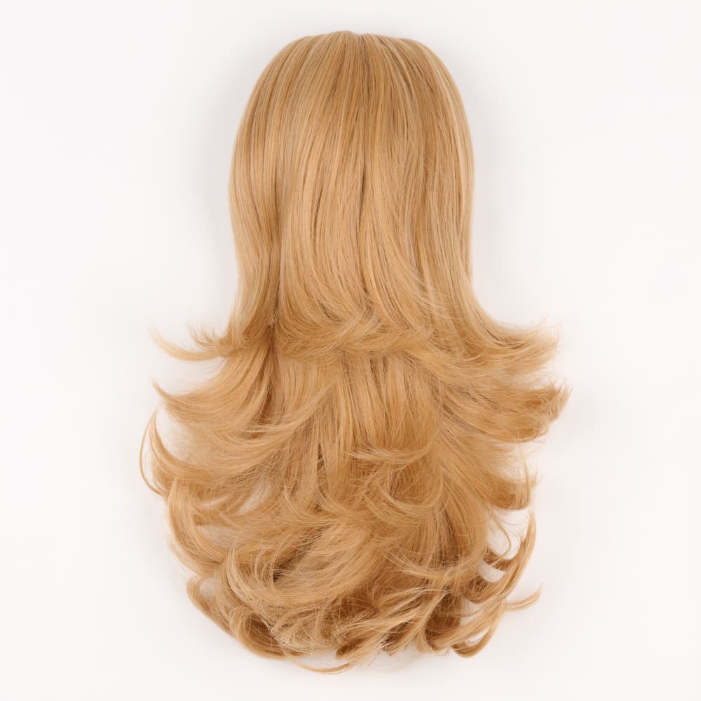 16 Inch Flicky Layered Style Claw Clip-in Ponytail in a Ginger Colour