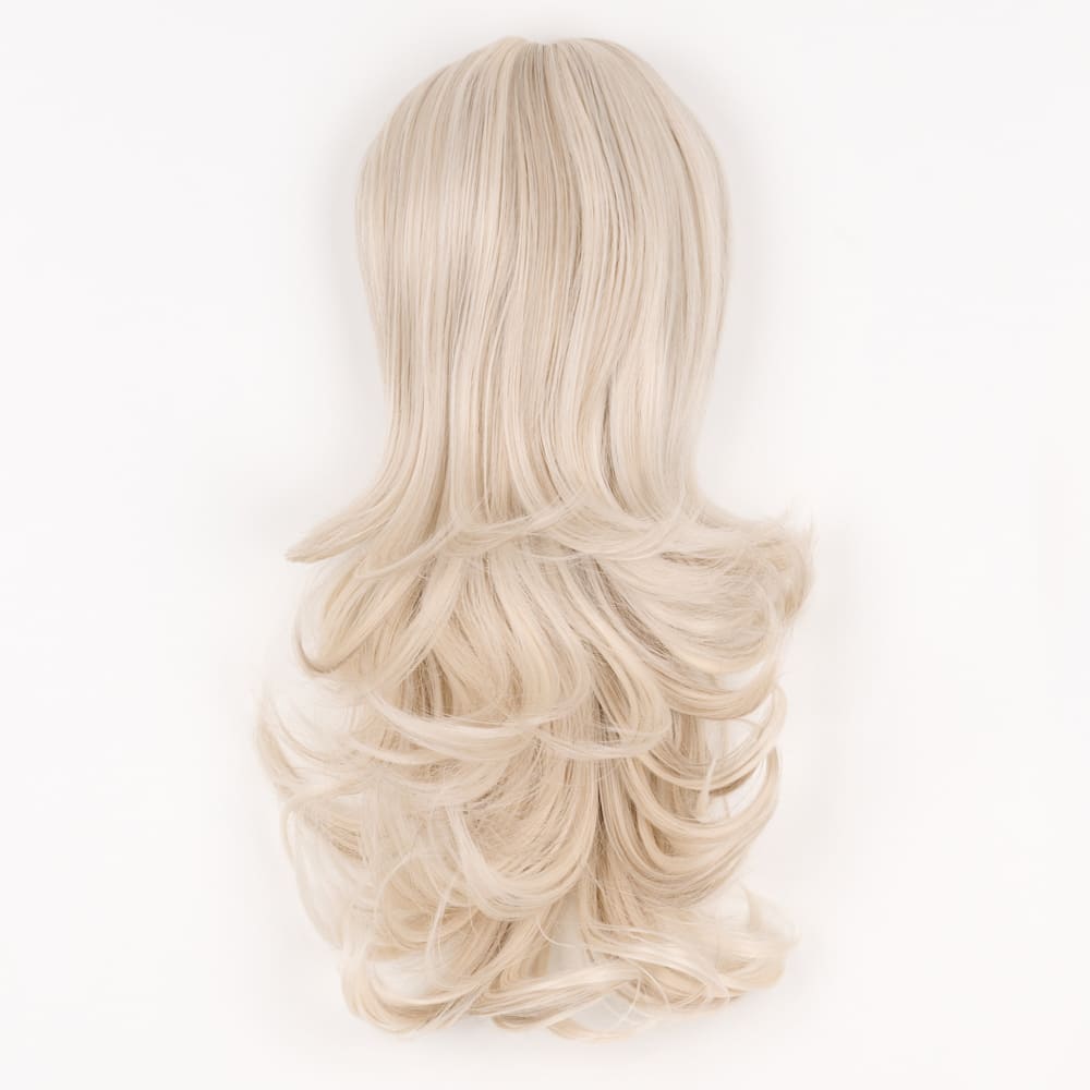 16 Inch Flicky Layered Style Claw Clip-in Ponytail in a Silver Colour