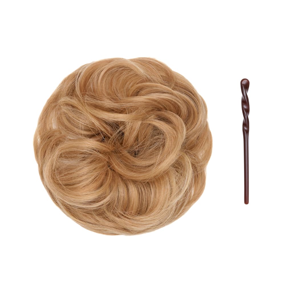 Stranded Easy Updo Mini Messy Scrunchie Bun in colour Ginger