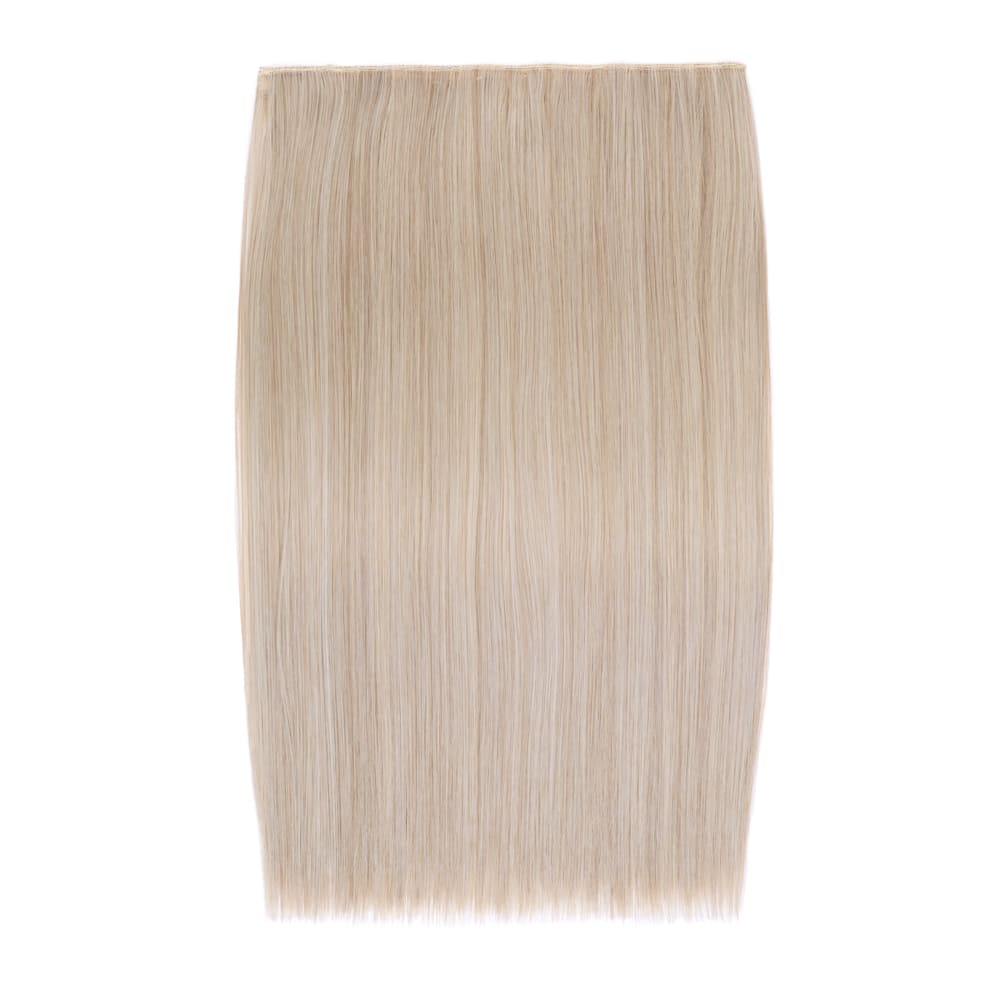 Stranded 20 Inch One Piece Straight Clip-in Hair Extension - Colour Grey