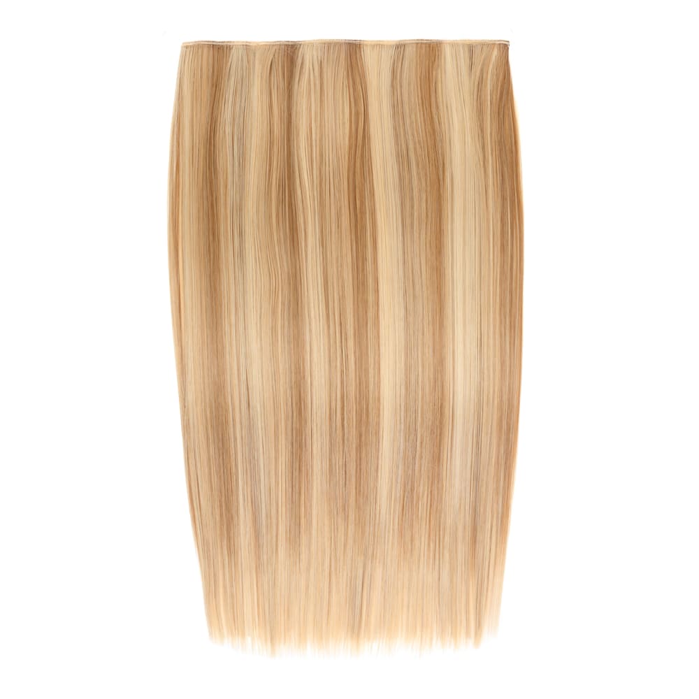 Stranded 20 Inch One Piece Straight Clip-in Hair Extension - Colour Medium Blonde