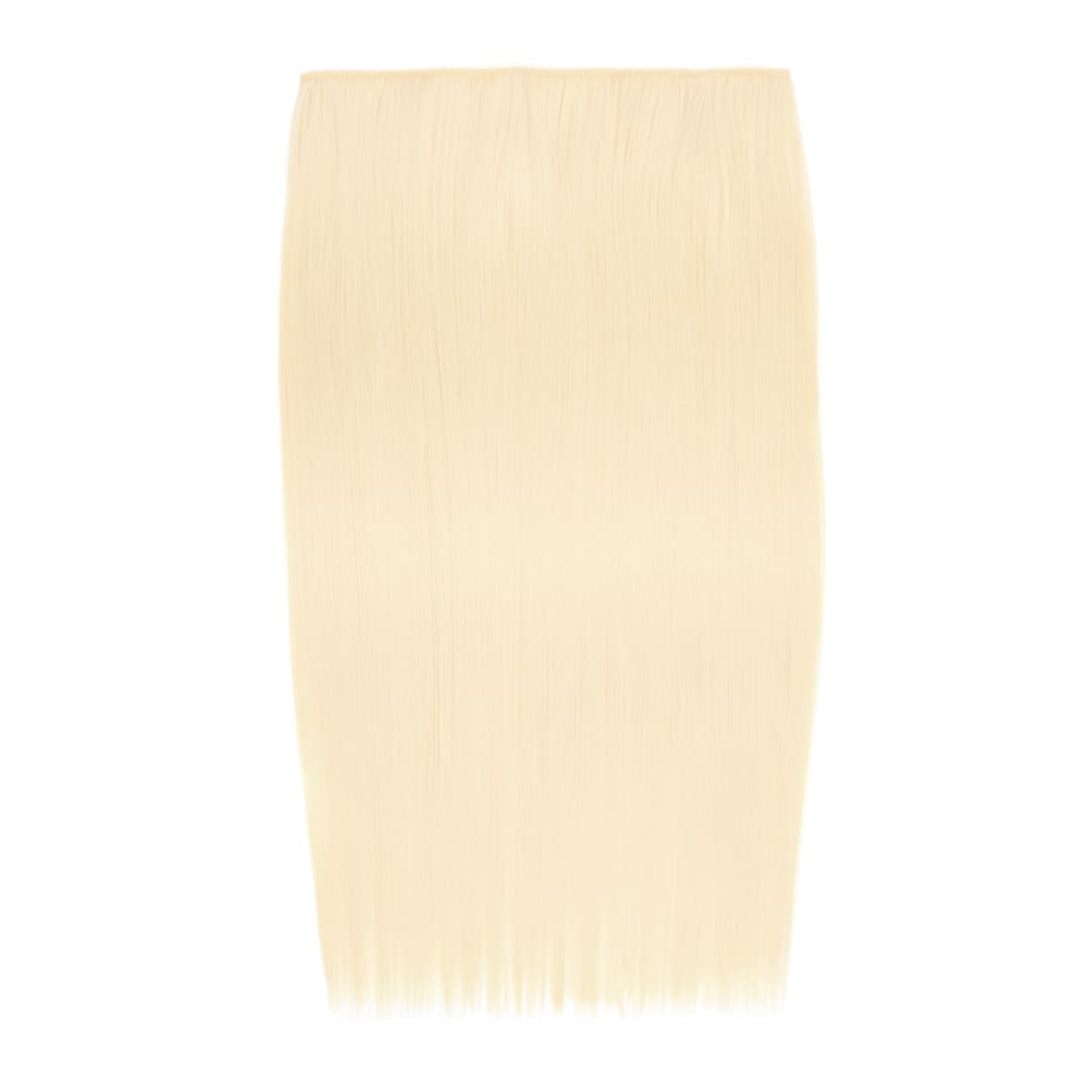 Stranded 20 Inch One Piece Straight Clip-in Hair Extension - Colour Warm Blonde