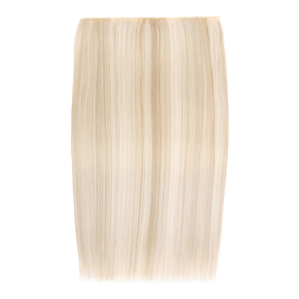 Stranded 20 Inch One Piece Straight Clip-in Hair Extension - Colour Silver