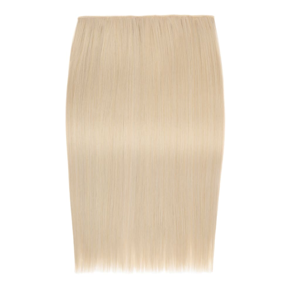 Stranded 20 Inch One Piece Straight Clip-in Hair Extension - Colour Light Ash Blonde