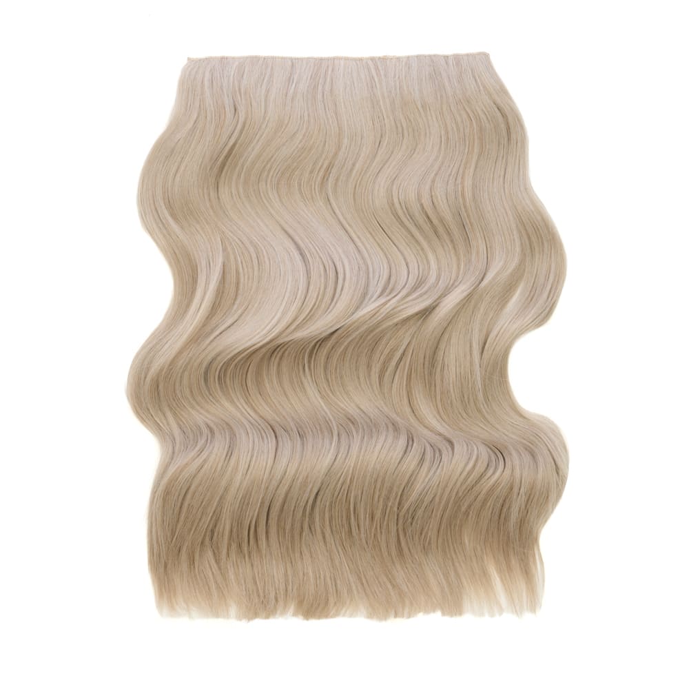 Stranded 20 Inch One Piece Wandwave Clip-in Hair Extension - Colour Grey