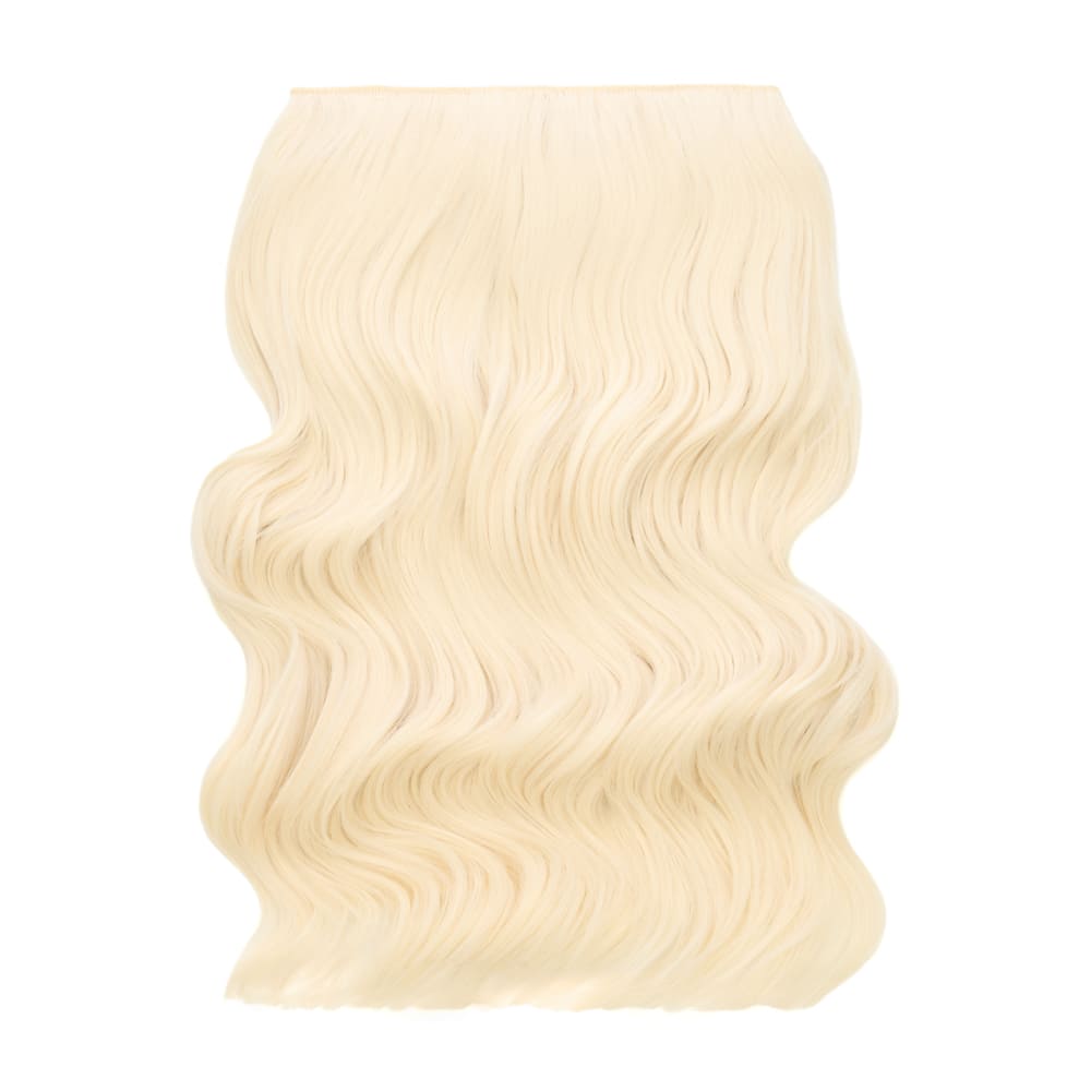 Stranded 20 Inch One Piece Wandwave Clip-in Hair Extension - Colour Warm Blonde