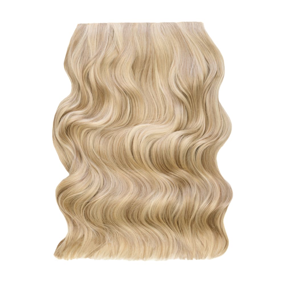 Stranded 20 Inch One Piece Wandwave Clip-in Hair Extension - Colour Mixed Blonde