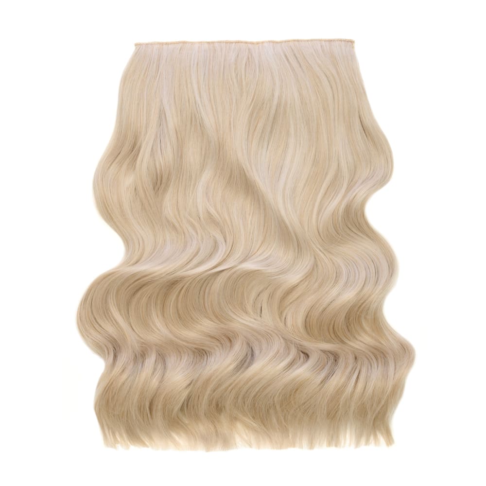 Stranded 20 Inch One Piece Wandwave Clip-in Hair Extension - Colour Ash Blonde