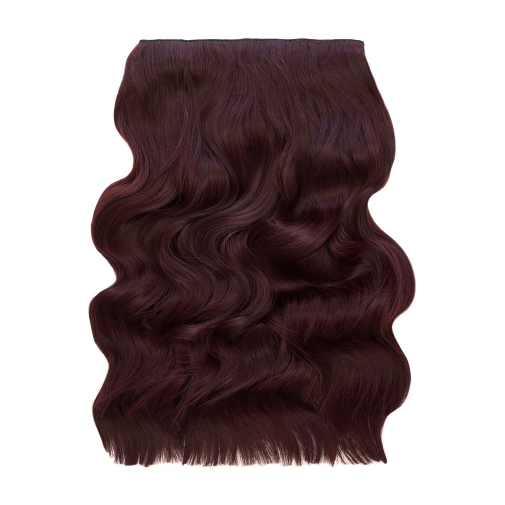 Stranded 20 Inch One Piece Wandwave Clip-in Hair Extension - Colour Plum