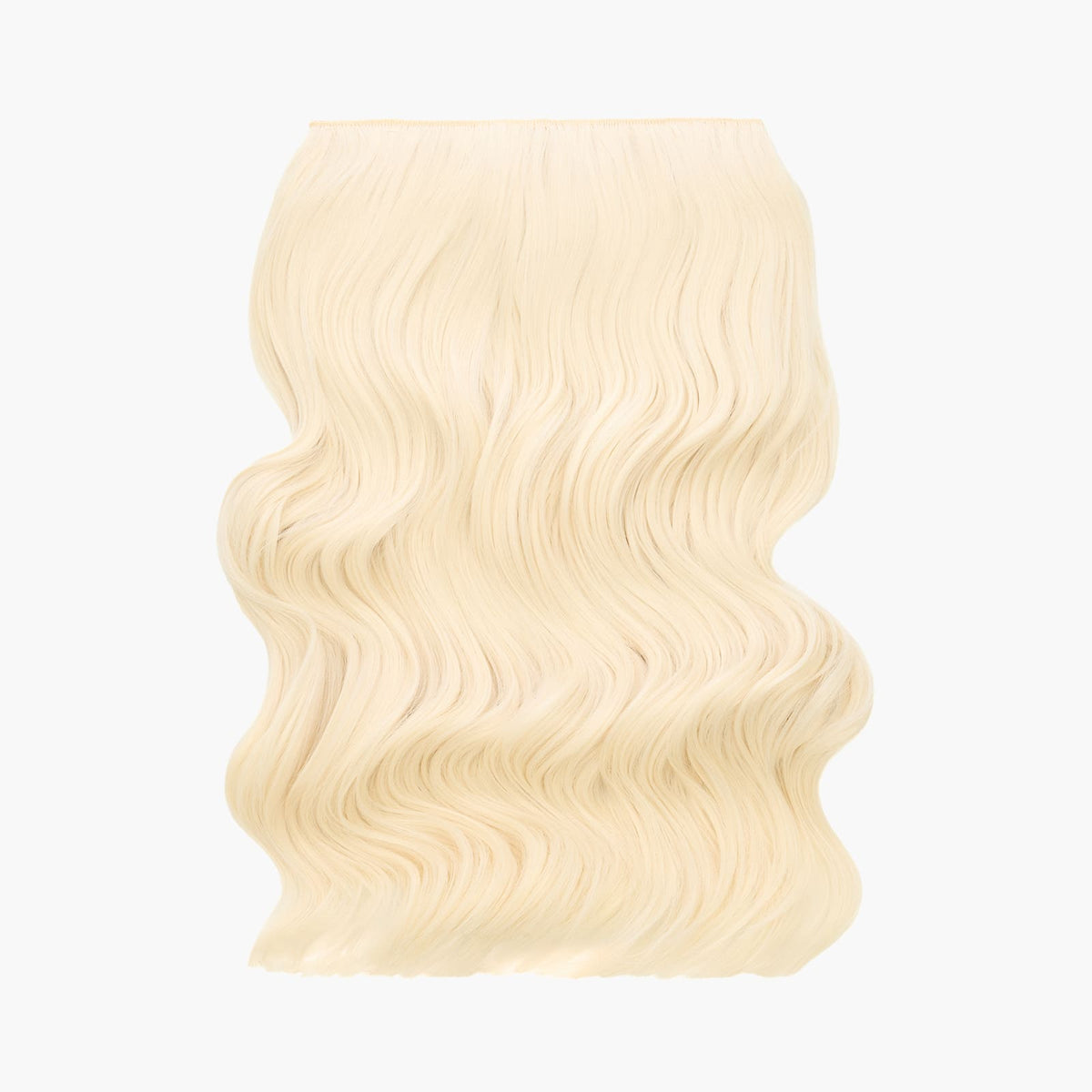 Stranded 20" One Piece Wand Wave Clip-in Hair Extension in Daisy (#613)