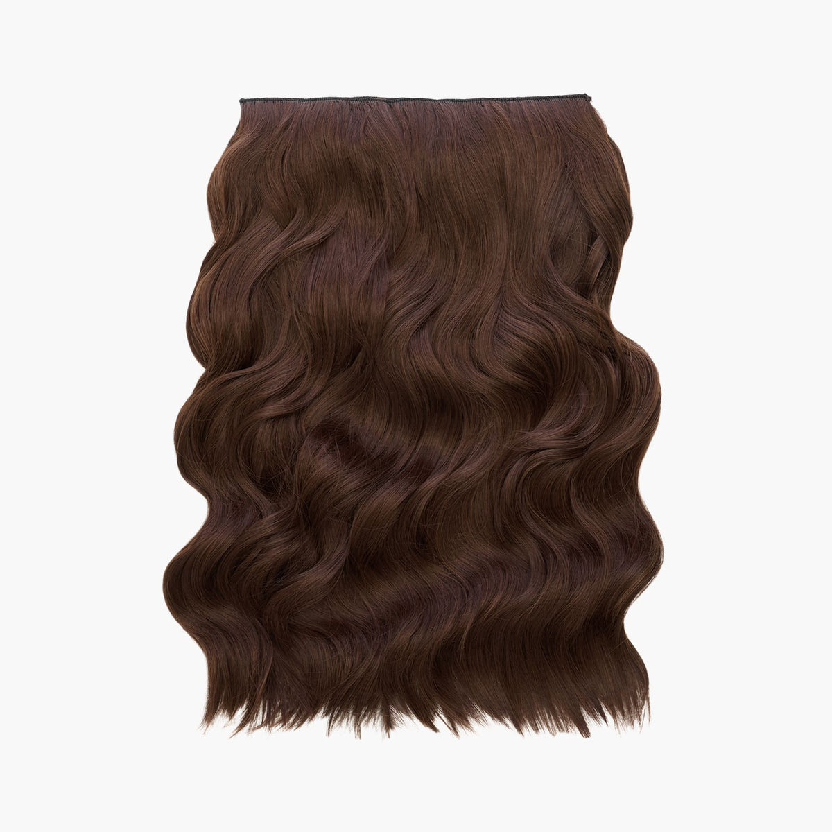 Stranded 20" One Piece Wand Wave Clip-in Hair Extension in Daylilies (#6)