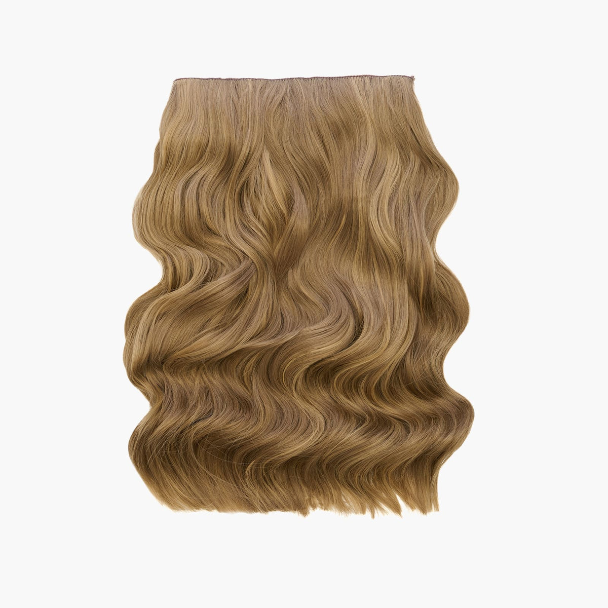 Stranded 20" One Piece Wand Wave Clip-in Hair Extension in Pansy (#10/12)