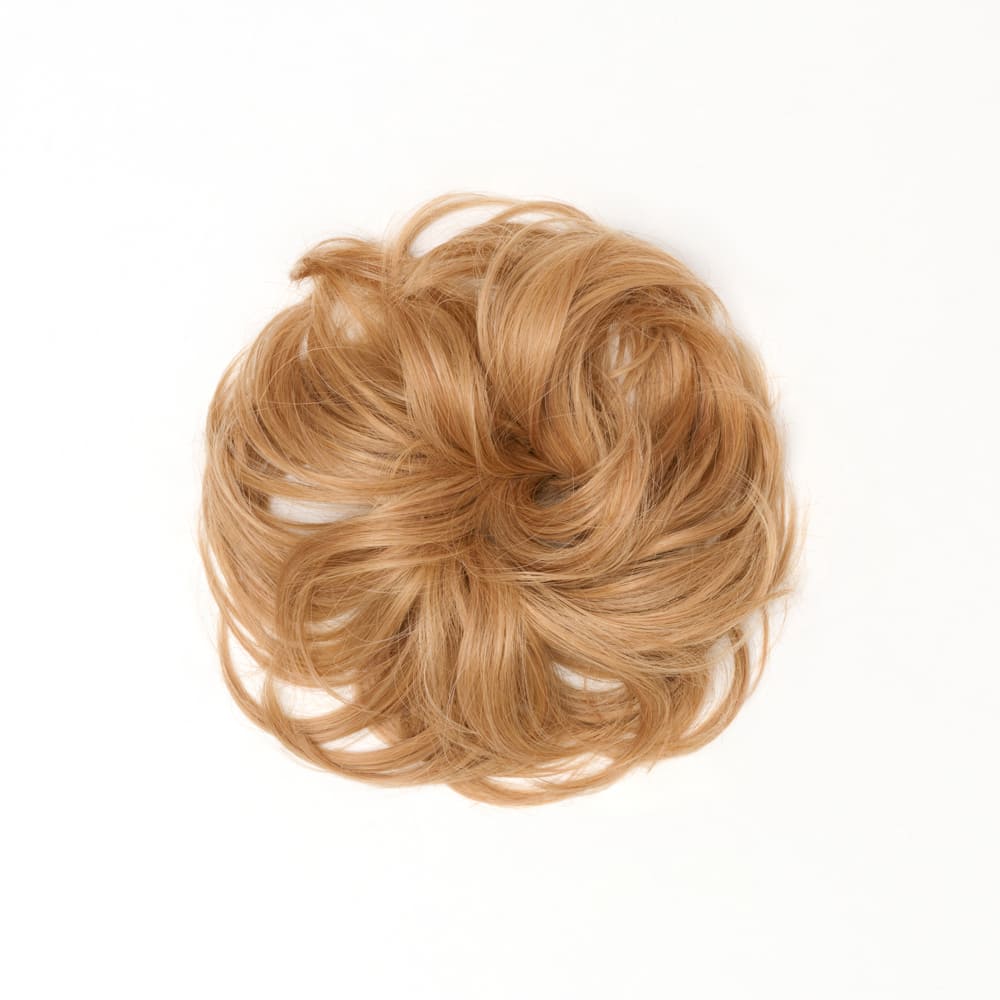 Stranded Flicky Messy Bun- Simple hair up scrunchie in colour Ginger