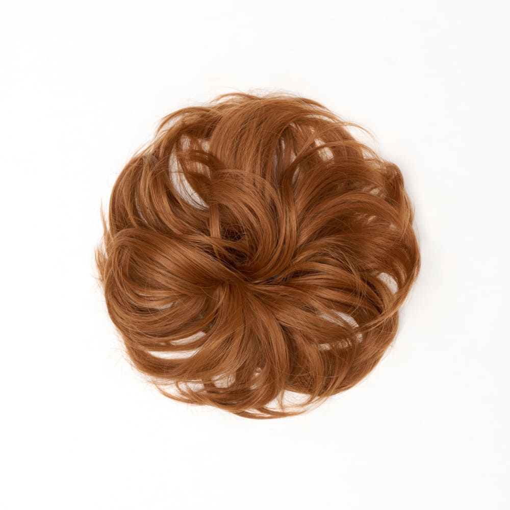 Stranded Flicky Messy Bun- Simple hair up scrunchie in colour Copper