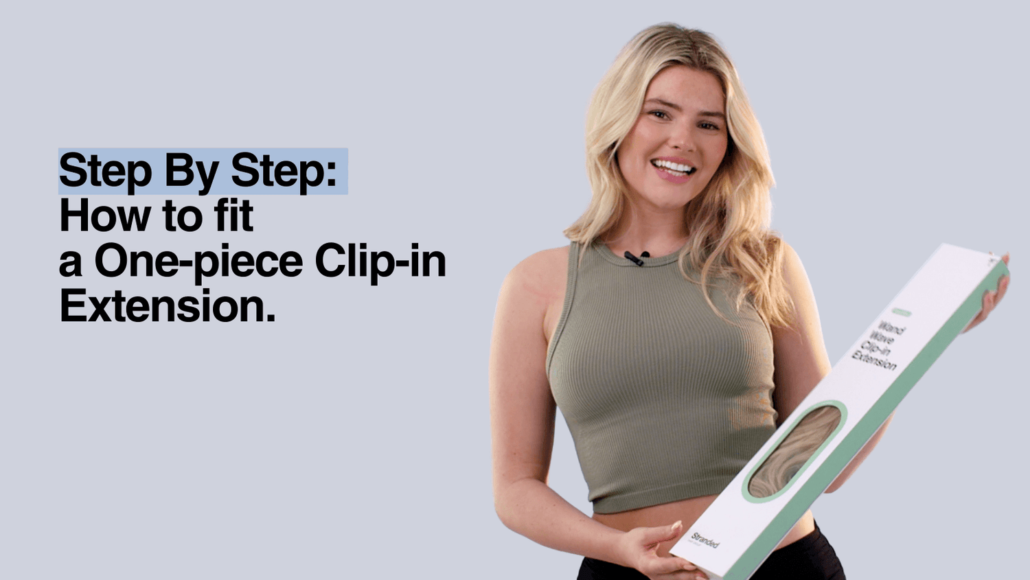 How to Fit a One Piece Clip in Extension