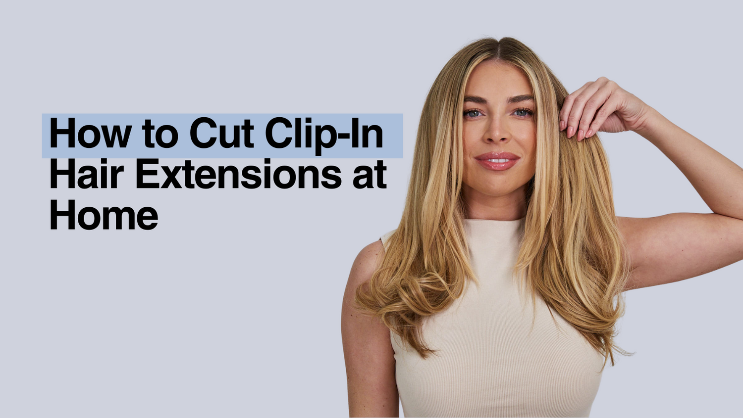  How to Cut Clip-In Hair Extensions at Home