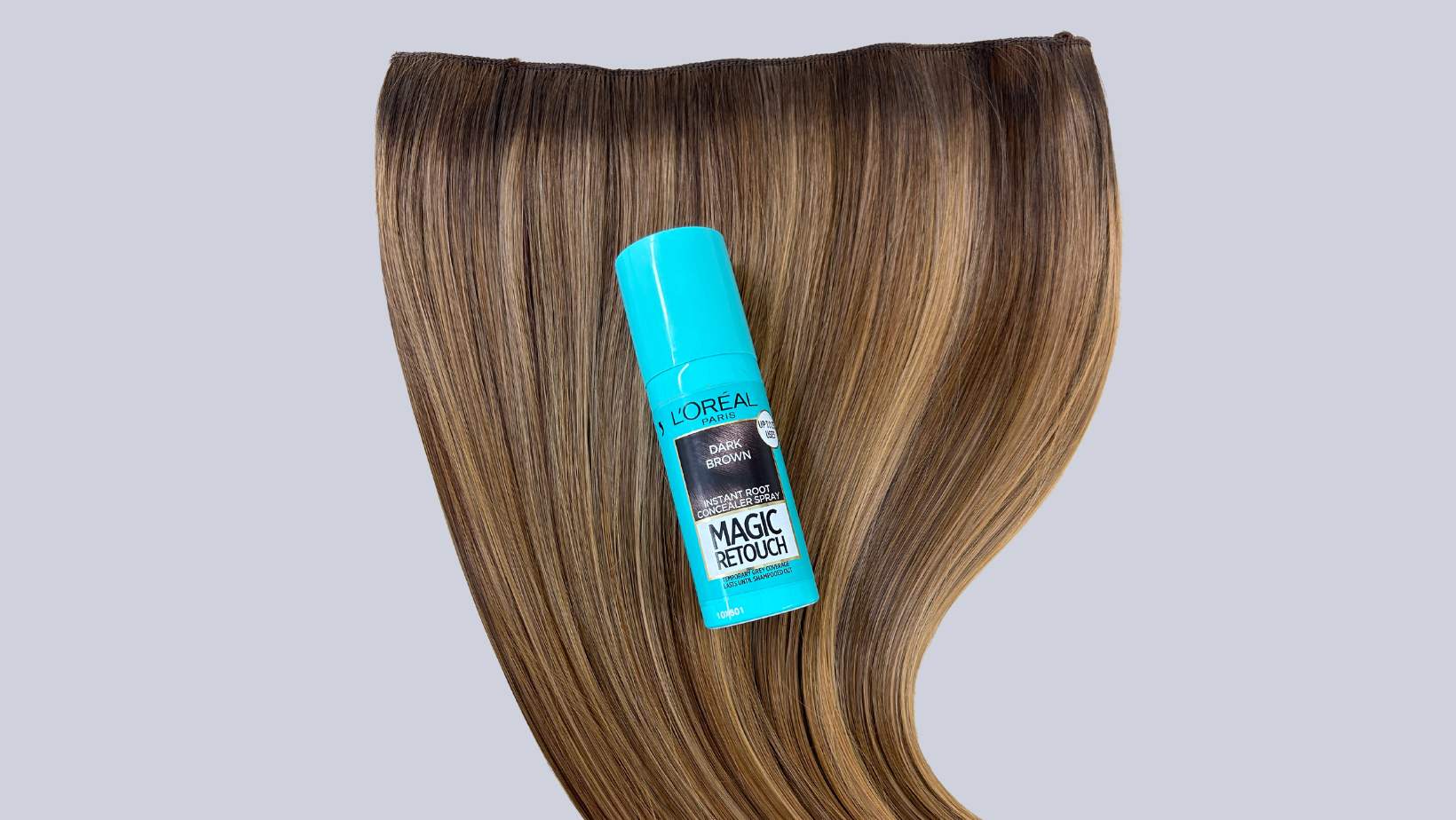 How To Use A Root Touch-Up Spray on Hair Extensions