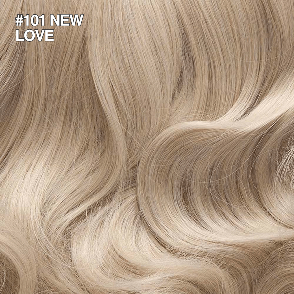 Stranded Curly Hair Messy Bun Scrunchie #101 New Love