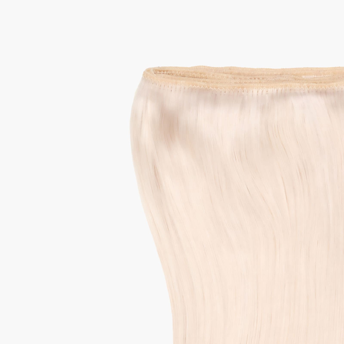 White Lily Stranded 14" Unclipped Weft Extension