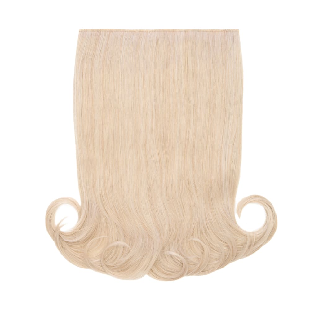 Stranded 16 Inch One Piece Flicky Clip-in Hair Extension - Colour Ash Blonde