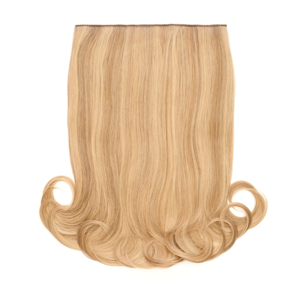 Stranded 16 Inch One Piece Flicky Clip-in Hair Extension - Colour Vanilla Blonde