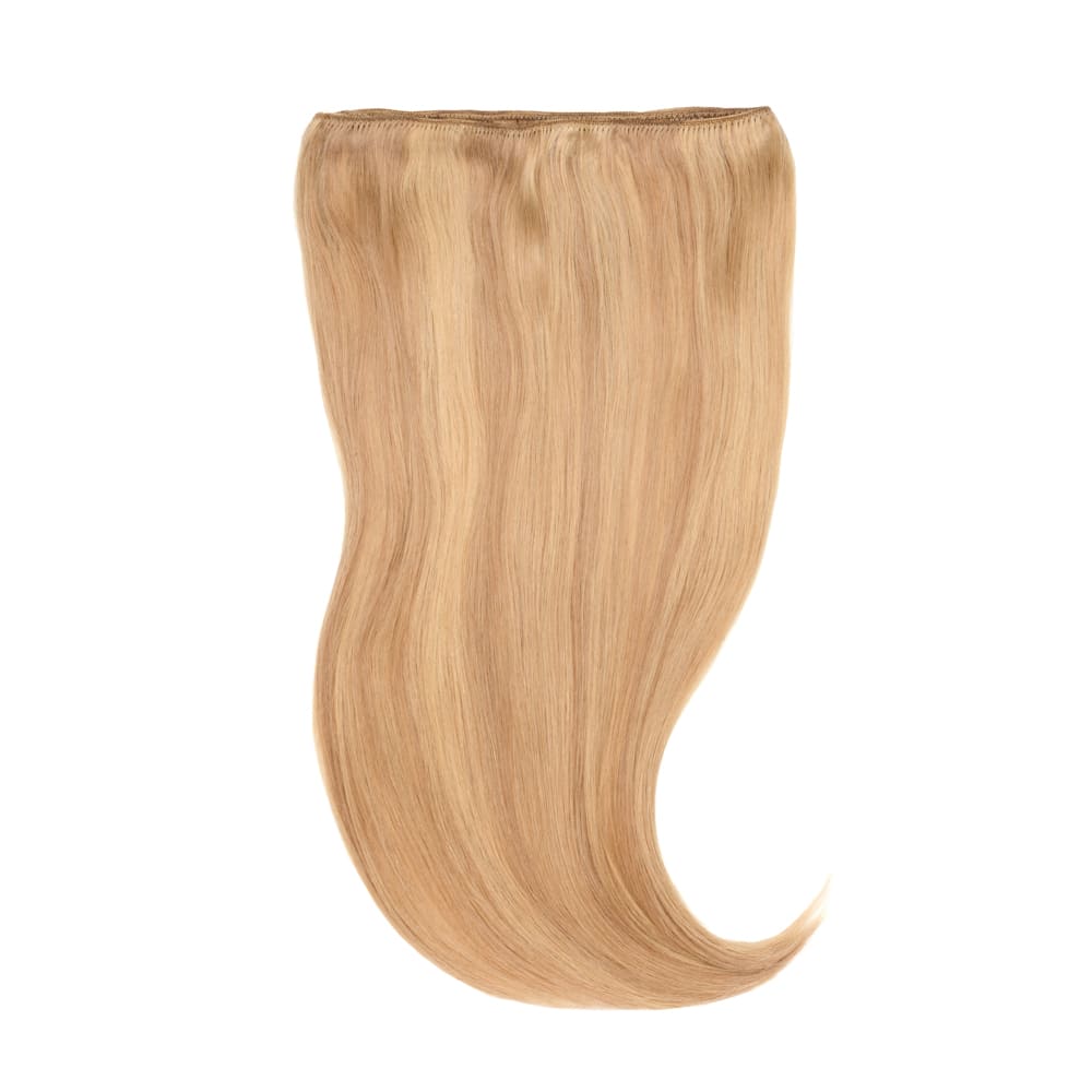 18 Inch Weft 105 gram hair extensions in vanilla blonde colour