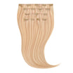 18 Inch Seamless Clip In 95 gram hair extensions in mixed blonde colour