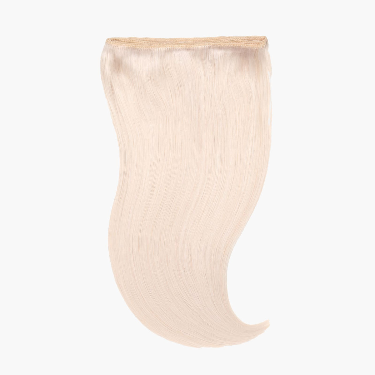 Stranded 18" Unclipped Weft Extension (105g) in White Lily (#600)