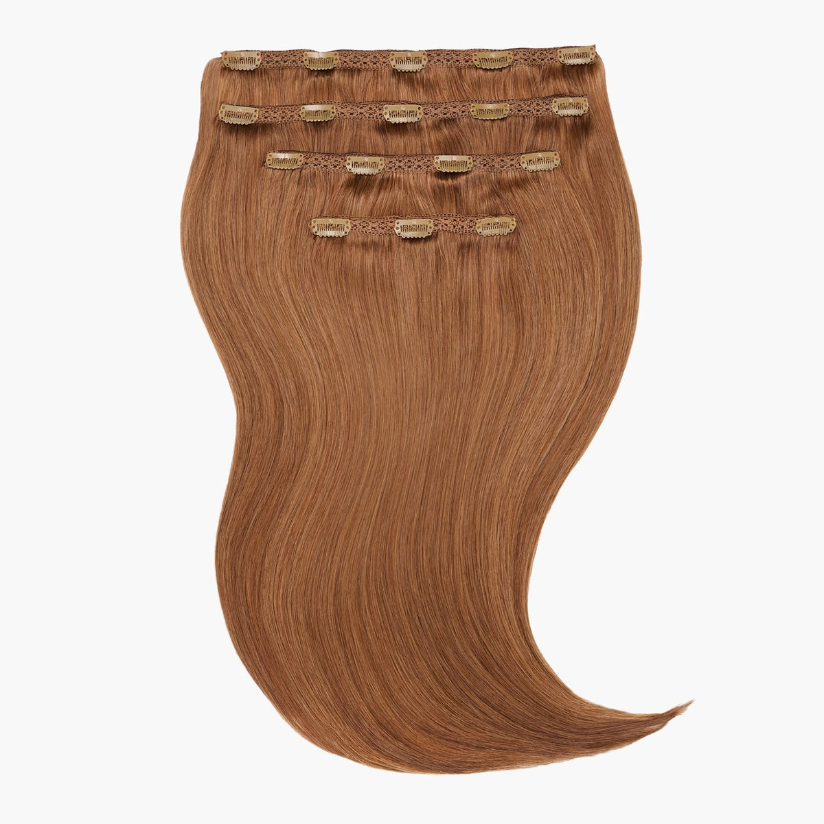 Stranded 20" Lace Clip-in Human Hair Extension (170g) in Primrose (#30)