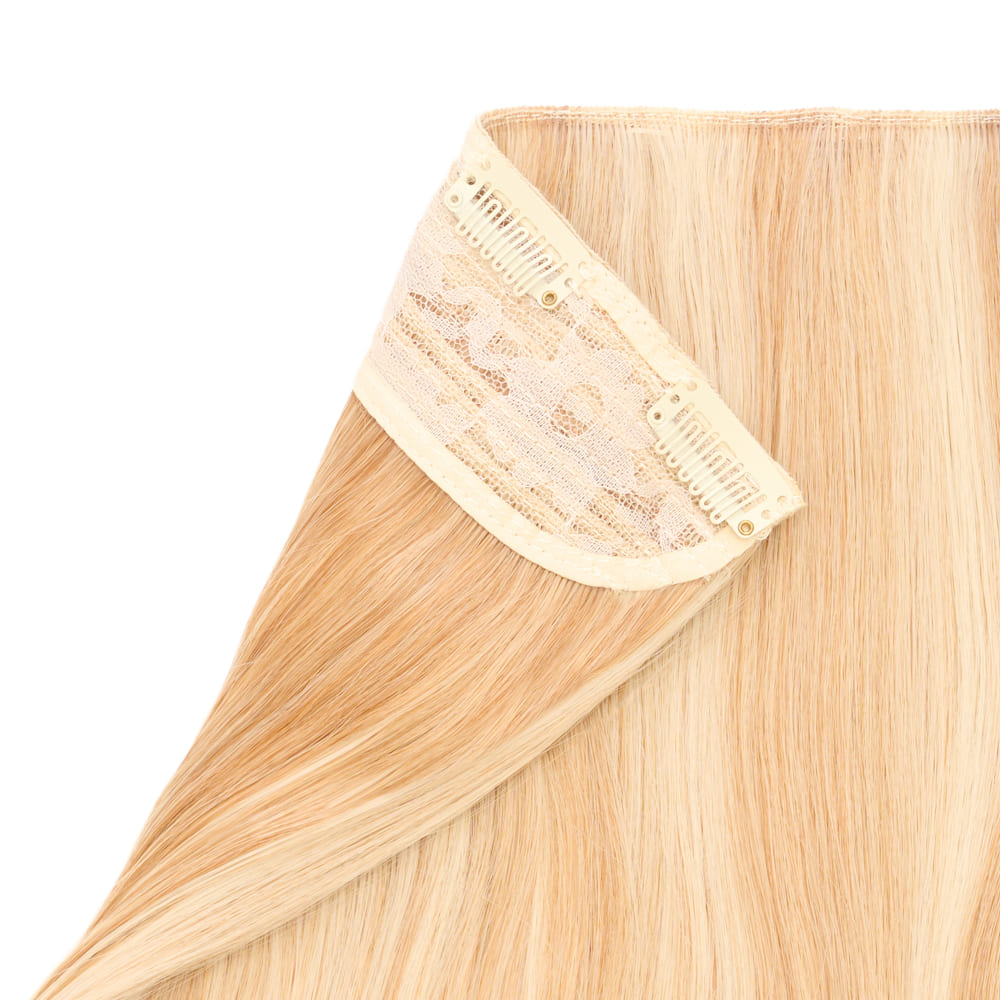 Stranded 20 Inch One Piece Detailed Clip-in Section - Colour Strawberry Blonde