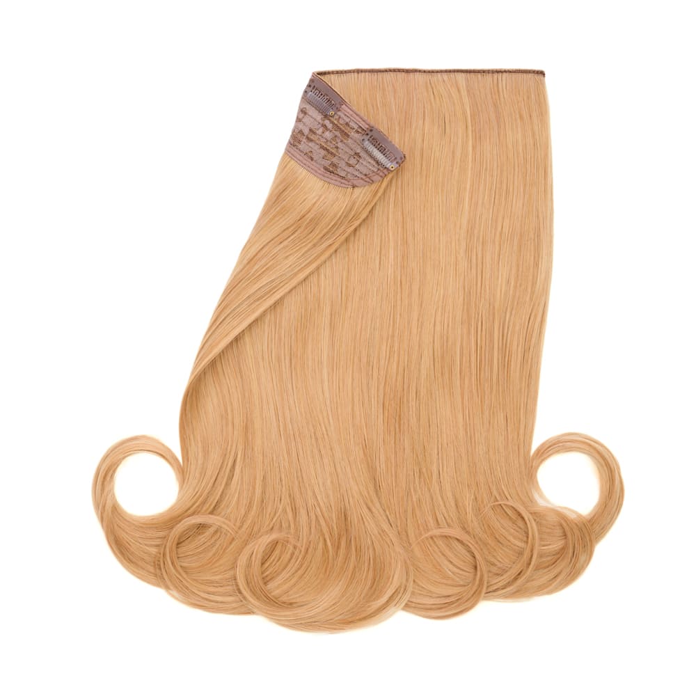 Stranded 20 Inch One Piece Layered Clip-in Hair Extension - Colour Ginger