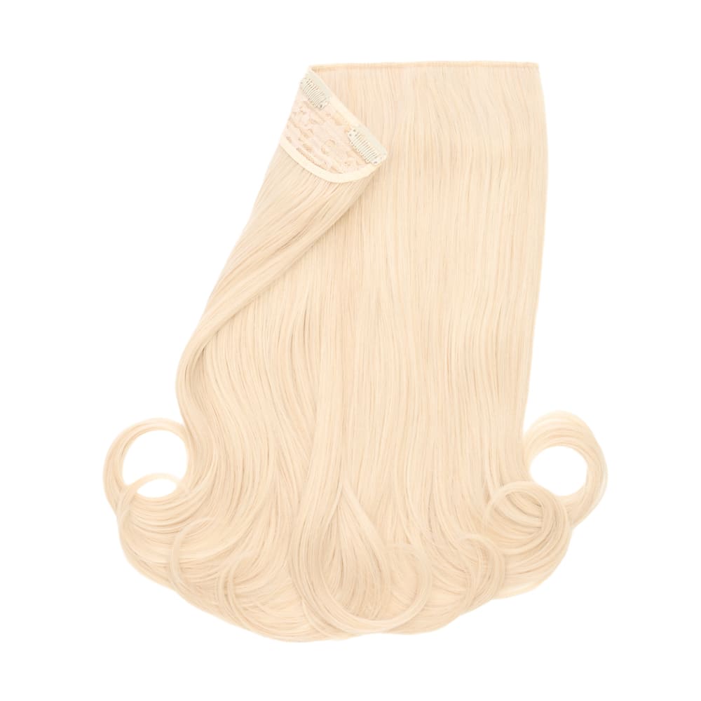 Stranded 20 Inch One Piece Layered Clip-in Hair Extension - Colour Swedish Blonde