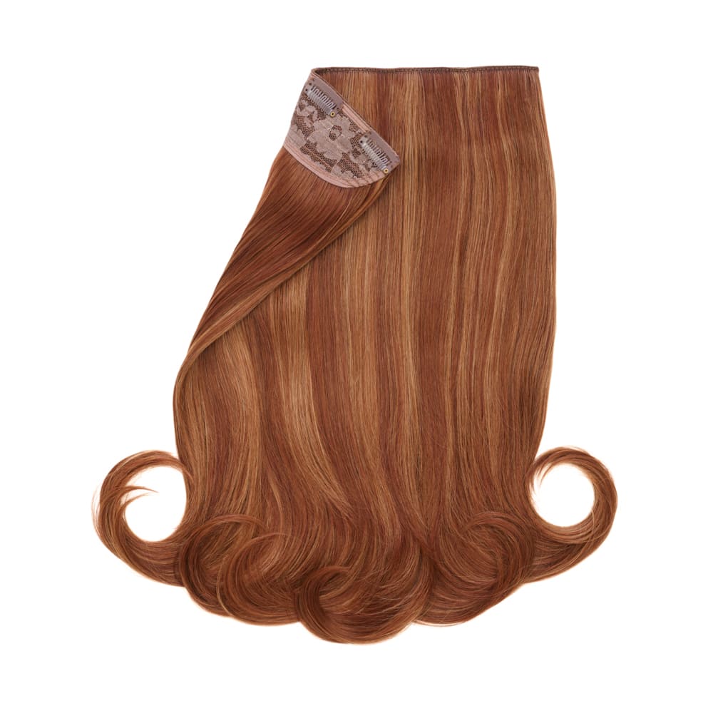Stranded 20 Inch One Piece Layered Clip-in Hair Extension - Colour Auburn
