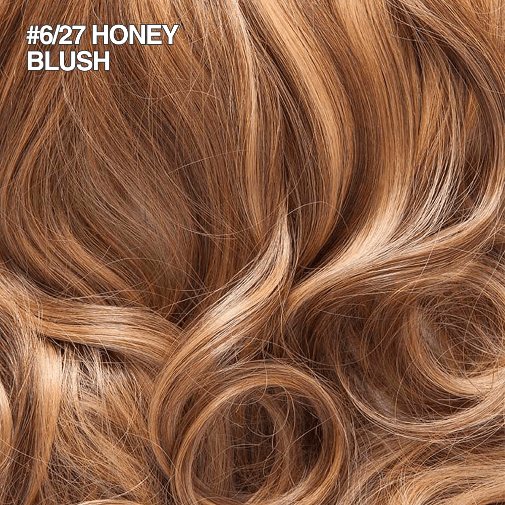 Stranded 12" Human Hair Hairline Fillers (30g) #6/27 Honey Blush
