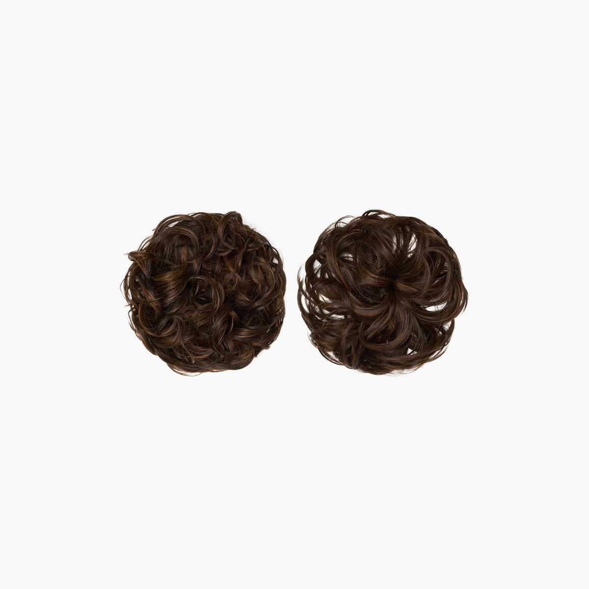 Stranded Bun Duo - Curly & Flicky Styles in Azalea (#2/5)