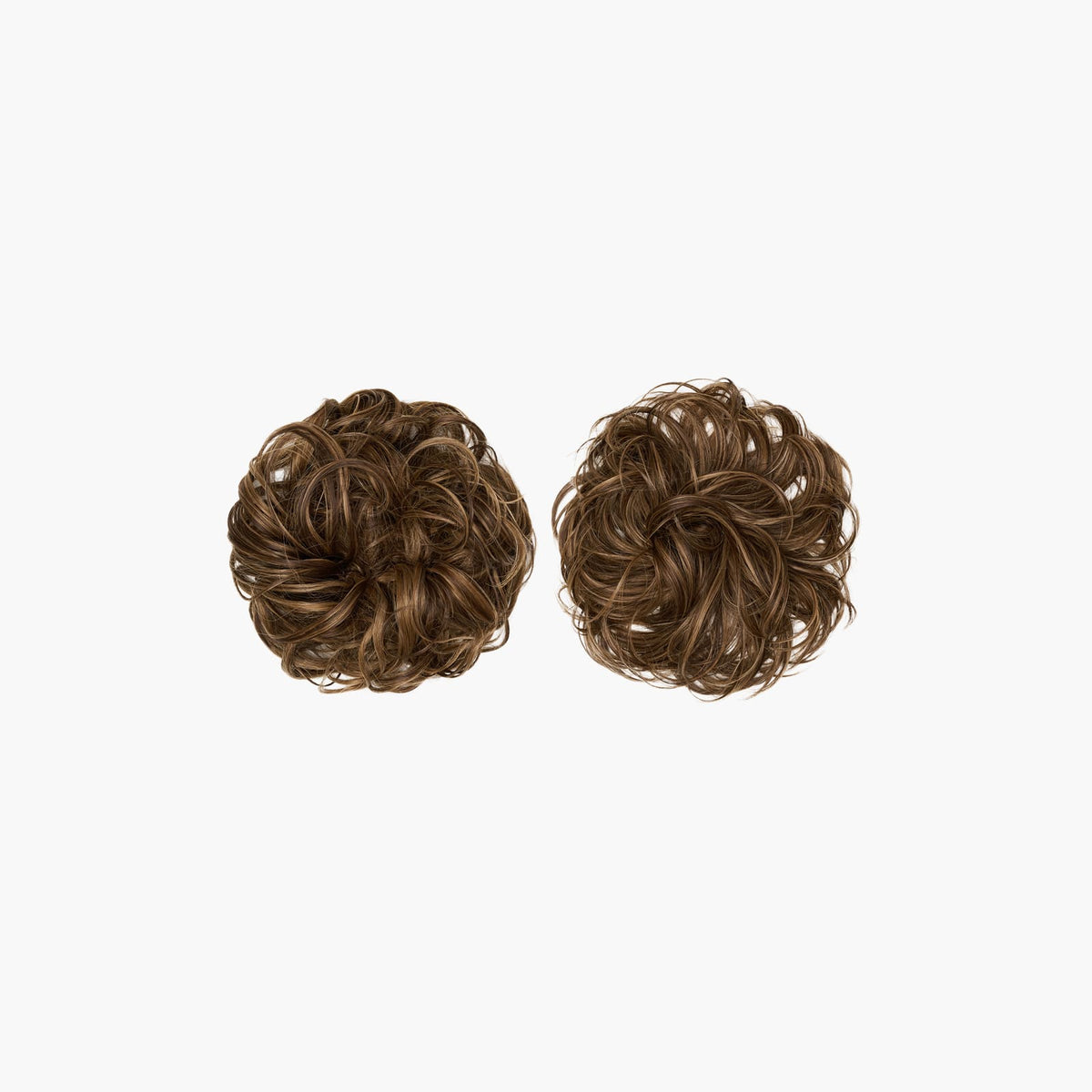 Stranded Bun Duo - Curly & Flicky Styles in Baby Bronde (#8/10)